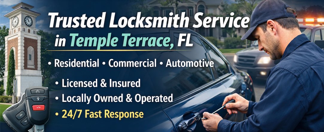 Rodriguez Locksmith Temple Terrace - Professional 24 Hour Locksmith Service